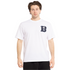Front view of the Carlton Mens Letter Graphic Tee by NAR.