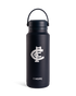 Front view of the Hope Water X Carlton FC 1L Bottle in blue.