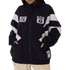Close-up of the sleeve embroidery on the Carlton '95 Spray Jacket.