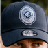 Side view of the 2025 Carlton New Era Indigenous 9Forty cap.