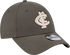 Angled back view of the 2025 Carlton New Era Dusty Charcoal 9Forty Kids cap.