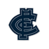 Official Carlton Blueout Monogram Pin by Trofe.