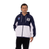 Front view of the 2025 Carlton Men's Throwback Logo Spray Jacket by NAR.