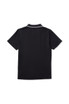 Back view of the 2025 Cotton On S10 Men's Media Polo for Carlton AFLW support.