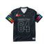 Front view of the 2025 Cotton On S10 Adults Pride Gridiron Tee worn by a model.