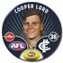 2026 Carlton AFL Player Badge