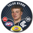 2026 Carlton AFL Player Badge