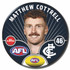 2026 Carlton AFL Player Badge