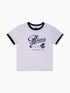 Carlton Script Ringer Tee - Women's