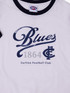 Carlton Script Ringer Tee - Women's