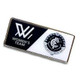 Official Carlton AFLW Team Pin by Trofe, featuring the club logo, in packaging.