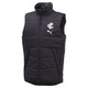 Front view of the 2020 Carlton PUMA Youth Padded Vest in dark navy.