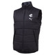 Front view of the 2020 Carlton PUMA Mens Padded Vest in dark navy.