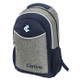 Carlton Stealth Backpack by Sekem with 3D club badge and multiple compartments.