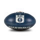 Side 1 of the Carlton 'First 18' retro football by Sherrin (Size 3).