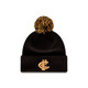 Front view of the Carlton New Era Wheat Knit beanie.