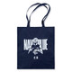 Front view of the 'United by Navy Blue' AFL Member Tote Bag.