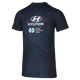 Back view of the 2024 Carlton PUMA Mens Navy Training Tee.