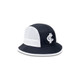 Angled back view of the 2024 Carlton New Era Sports Bucket hat.