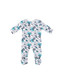 Back view of the W24 Carlton Baby Cloud Romper.