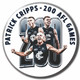 Official Carlton Patrick Cripps 200 Game player badge.
