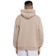 Back view of the sand-coloured Mens Carlton Hunter Hood.