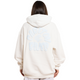 Back view of the Carlton Womens Vintage White Puff Hood.