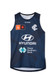 Front view of the 2024 Cotton On S9 Womens Training Tank for Carlton AFLW.