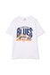 Front view of the Carlton AFLW Pride Unisex Tee by Cotton On.