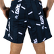 Back view of the Carlton Riviera Volley Swim Shorts by Ashtabula.