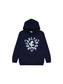 Front view of the Carlton Youth Banner Hoodie by NAR.