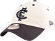 Three-quarter view of the 2025 Carlton New Era Casual Classic cap.