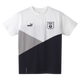 Angled front view of the 2025 PUMA Youth White 90s Tee.