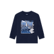 Front view of the 2025 Carlton Kids Carn Graphic Long Sleeve Tee by NAR.