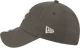 Left side view of the 2025 Carlton New Era Dusty Charcoal 9Forty Kids cap.