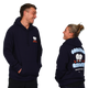 Back view of the 2025 Adult Carlton Respects Hoodie.