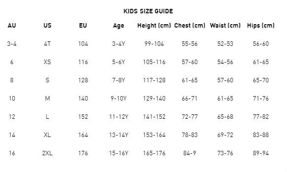 puma size chart