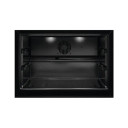 Electrolux KBW5X Vino Cantina da Incasso 18 bottiglie Capacita' 52 Litri Ventilazione interna Temperatura Regolabile da 5 a 20C Display LCD Touch Control Classe energetica F (A++) 45 cm Nero/Acciaio Inox