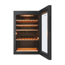 Haier HWS49GA Wine Bank 50 Series 5 Cantinetta Vino 49 Bottiglie Classe energetica F Ripiani 4+1 Sistema luci 3D 50 cm Nero