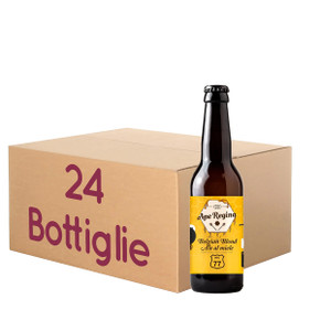 Ape Regina MC 77 - Belgian Ale al Miele - BOTT. 33 Cl KIT 24