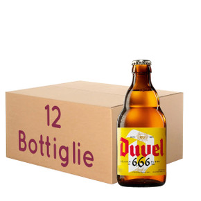 666 Duvel - Belgian Blond Ale - BOTT. 33 Cl KIT 12