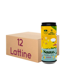 Saaz Sale e Limone MC 77 Collab. Birra Perugia - Gose - LATT. 33 KIT 12