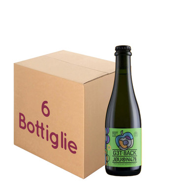 Get Back Journals Birra dell’Eremo - Fruit Wild Ale W/Passion Fruit - BOTT. 37,5 Cl KIT 6