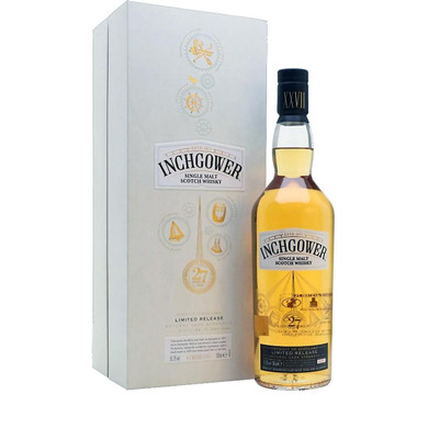 INCHGOWER  Inchgower 27 Anni, Single Malt Scotch Whisky, Edizione Limitata - 70 cl in Confezione Regalo 