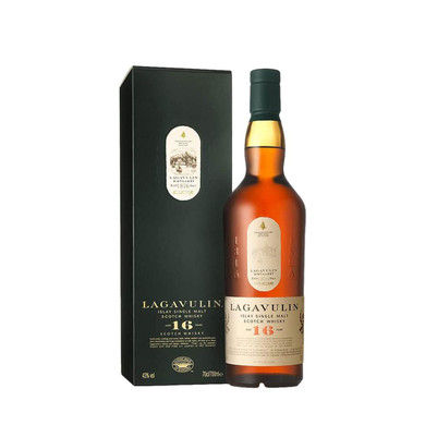 LAGAVULIN Lagavulin 16 Anni Scotch Single Malt Whisky con Astuccio - 700 ml 