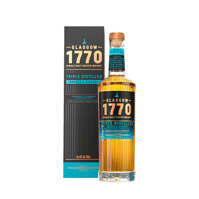 1770 Glasgow Single Malt Triple Distilled Scotch Whisky 70 Cl
