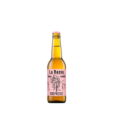 La Bassa Brewfist - Real Lager – BOTT. 33 Cl