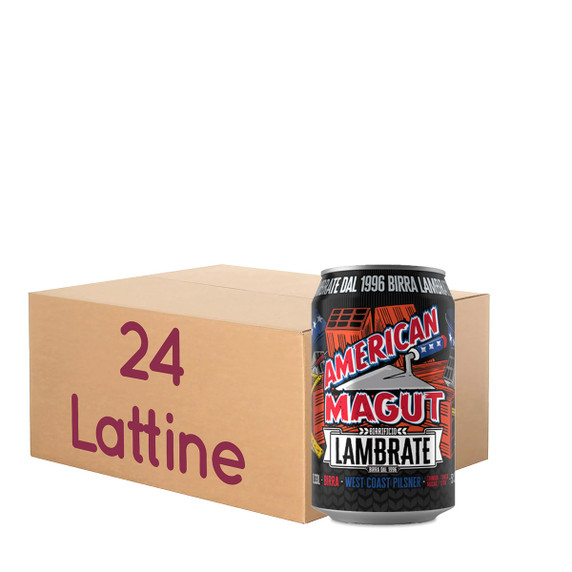 Aamerican Magut Lambrate - American Pilsner - LATT. 33 Cl KIT 24