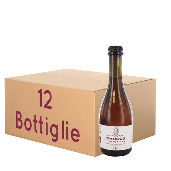 Madra Birra dell’Eremo - Italian Grape Ale con Sangiovese - BOTT. 33 Cl KIT 12