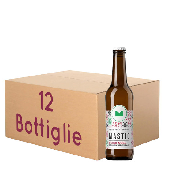 Rock Noel Il Mastio - Belgian Strong Ale Birra di Natale - BOTT. 33 Cl KIT 12